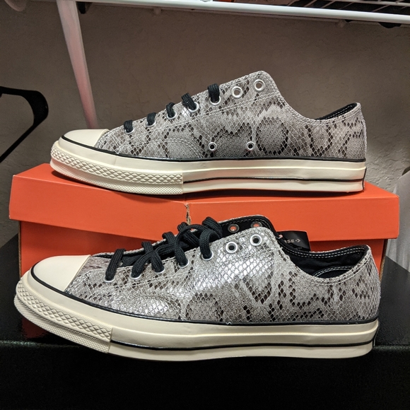 Converse Chuck 70 OX snakeskin print